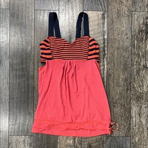 lululemon athletica “back on track” Striped Tank Top